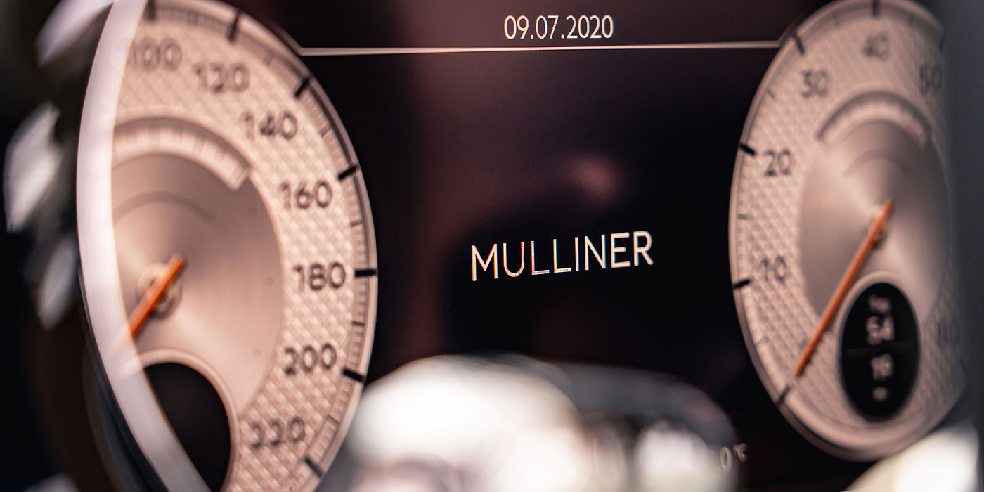 Bentley Leusden Bentley Continental GT Mulliner coupe Mulliner dial detail